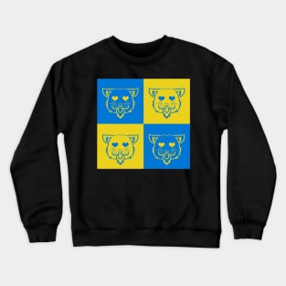 Ukrainian kitties Crewneck Sweatshirt